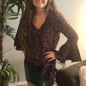 Cheetah Blouse